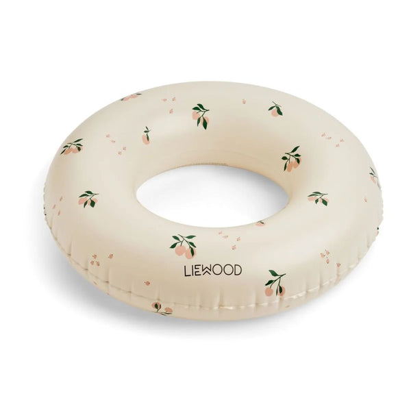 Liewood Baloo Printed Swim Ring Peach / Sea Shell