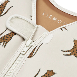 Liewood Dove Swim Vest Leopard / Sandy