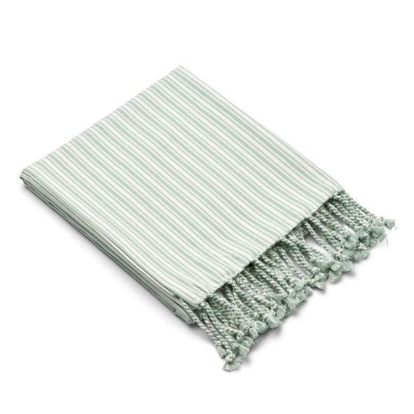 Liewood Mona Beach Towel Y/D Stripe Ice Blue / Creme de la Creme