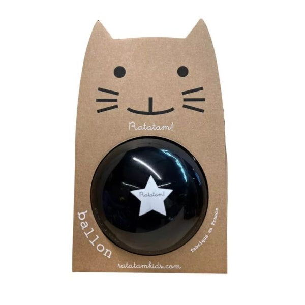 Ratatam Cat Ball Small Black 15cm