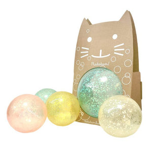 Ratatam Cat Glitter Ball Star Small Glitter Silver 15cm