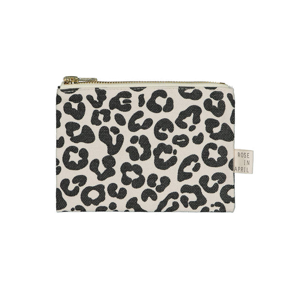 Rose in April Marie Purse Leopard Naturel 