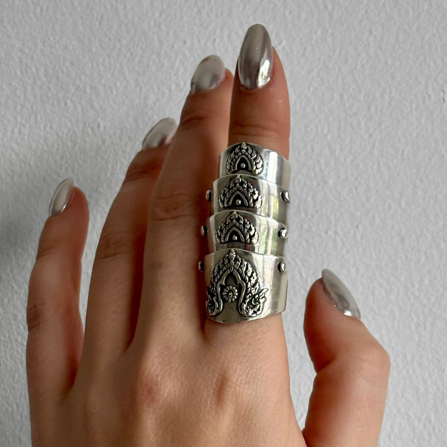 ANGEL ROCKS ATHENA RING SILVER available at 1Love2Hugs3Kisses ibiza 