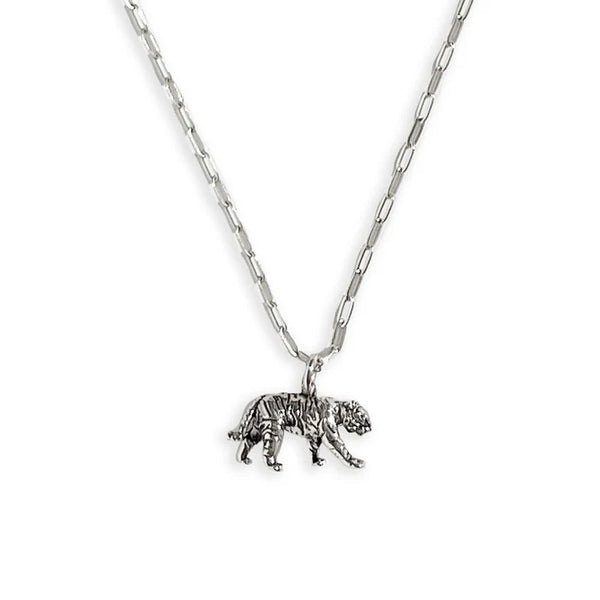 ANGEL ROCKS BORN TO BE WILD NECKLACE SILVER available at 1Love2Hugs3Kisses ibiza 