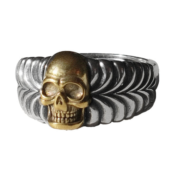 Angel Rocks Skull Ring - Gold & Silver Available at 1love2hugs3kisses Ibiza