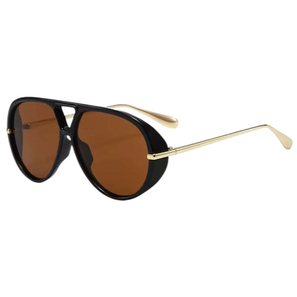 Aviator Sunglasses – Black / Tea Available at 1love2hugs3kisses Ibiza