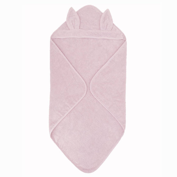 Summerville Organic Hooded Baby Towel Rabbit - Pink