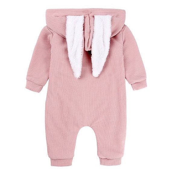 Baby Bunny Teddy Jumpsuit Pink available at 1love2hugs3kisses ibiza