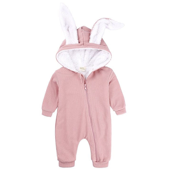 Baby Bunny Teddy Jumpsuit Pink available at 1love2hugs3kisses ibiza
