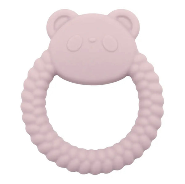 Baby Panda Silicone Teether Pink available at 1love2hugs3kisses Ibiza