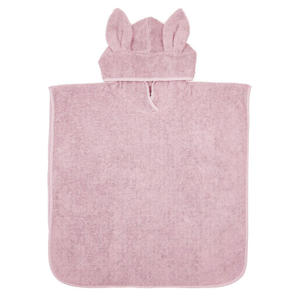 Summerville Organic Bath Poncho Rabbit - Pink