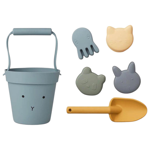 Beach Play Set Bunny - Blue Available at 1love2hugs3kisses Ibiza