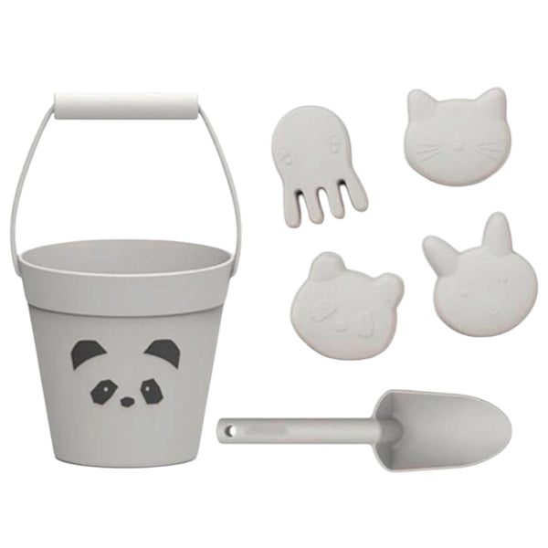 Beach Play Set Panda - Grey Available at 1love2hugs3kisses Ibiza
