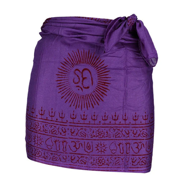 Boho India Beach Pareo – Amethyst Purple available at 1love2hugs3kissesy Ibiza