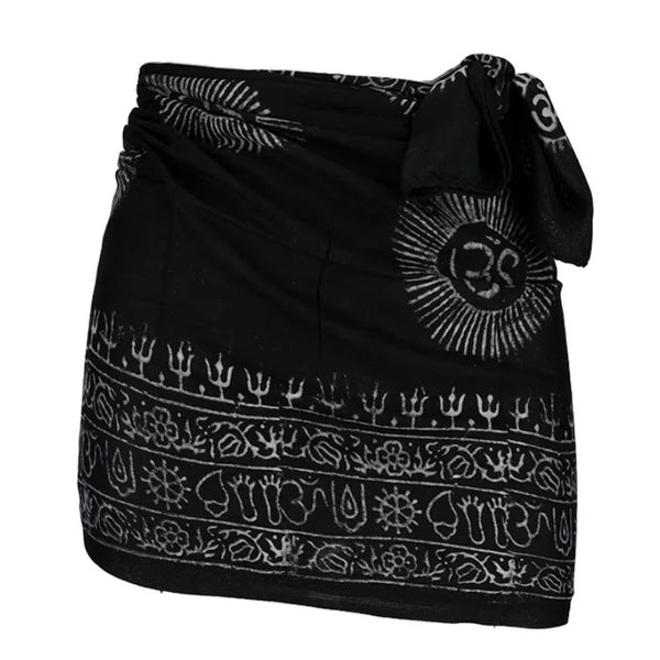 Boho India Beach Pareo – Black available at 1love2hugs3kisses ibiza