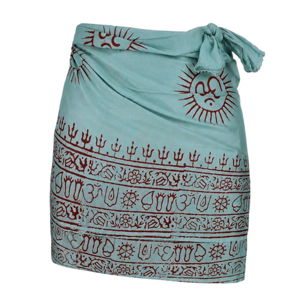 Boho Beach Pareo – Teal Blue from 1love2hugs3kisses Ibiza