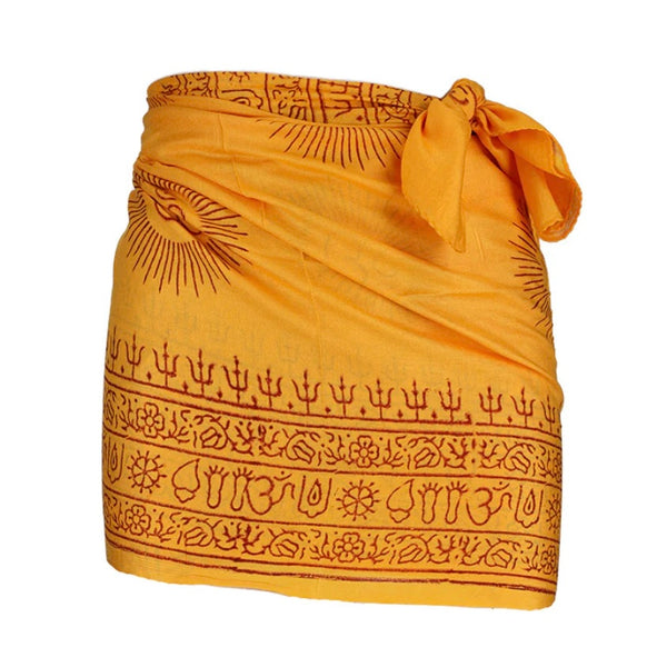Boho India Beach Pareo – Yellow available at 1love2hugs3kisses ibiza
