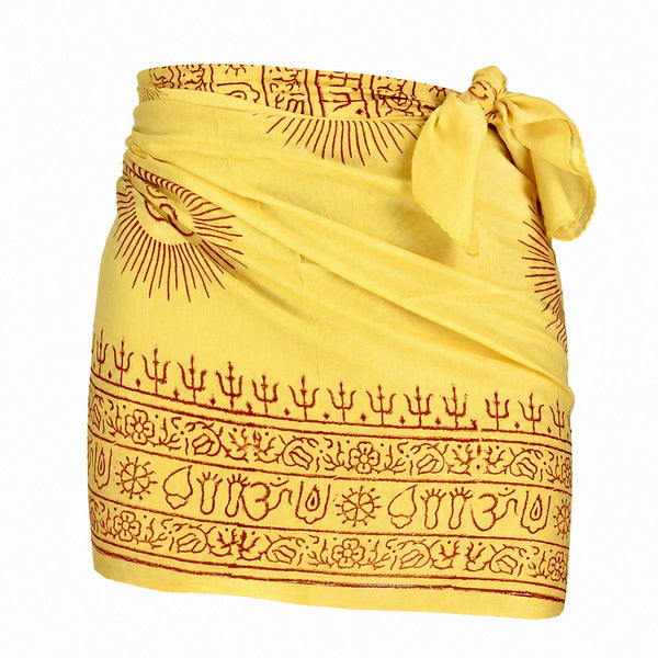 Boho India Beach Pareo – Yellow available at 1love2hugs3kisses ibizay