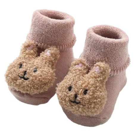 Bunny Baby Anti Slip Socks - Pink available at  1love2hugs3kisses Ibiza