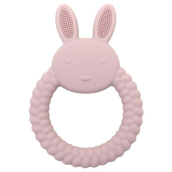 Bunny Teether - Pink available at 1love2hugs3kisses ibiza