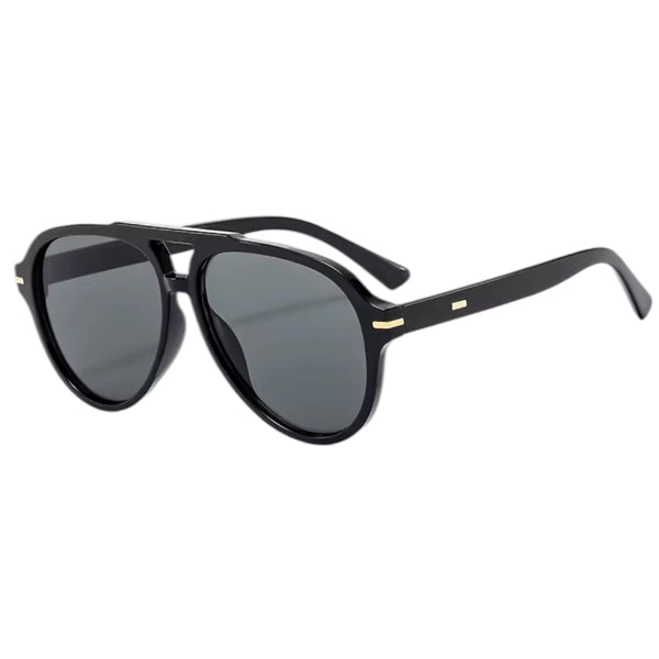 Classic Aviator Sunglasses – Black / Dark Grey From 1love2hugs3kisses Ibiza