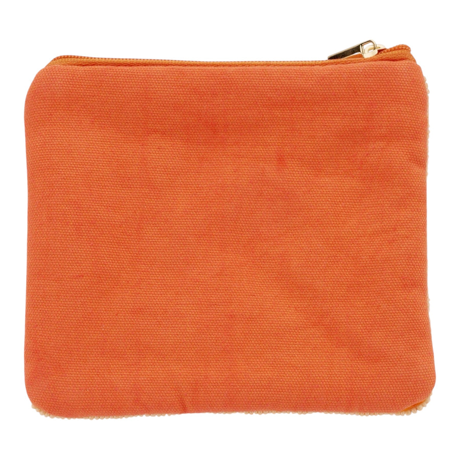 Coffee Lover Beaded Pouch - Orange Available at 1love2hugs3kisses Ibiza