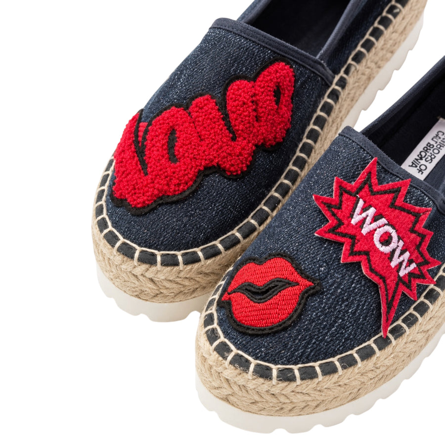 Colors Of California Espadrilles – Denim Available at 1love2hugs3kisses Ibiza 