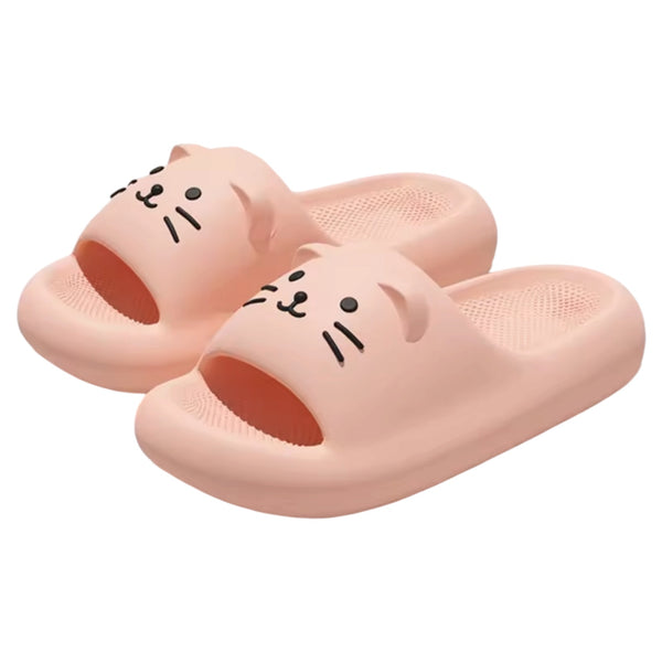 Cute Cat Sliders – Blush Pink From 1love2hugs3kisses Ibiza