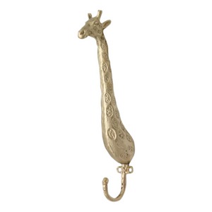 Doing Goods Gloria Giraffe Hook brass from 1love2hugs3kisses ibiza