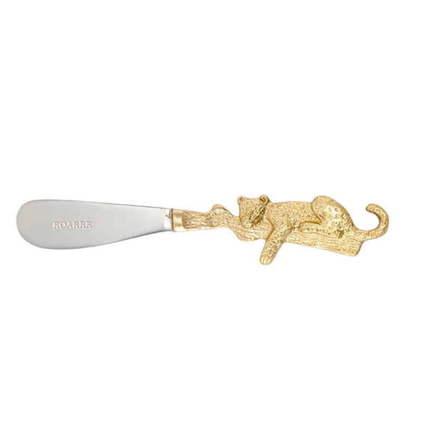 Doing Goods Jenna Leopard Butterknife brass from 1love2hugs3kisses ibiza