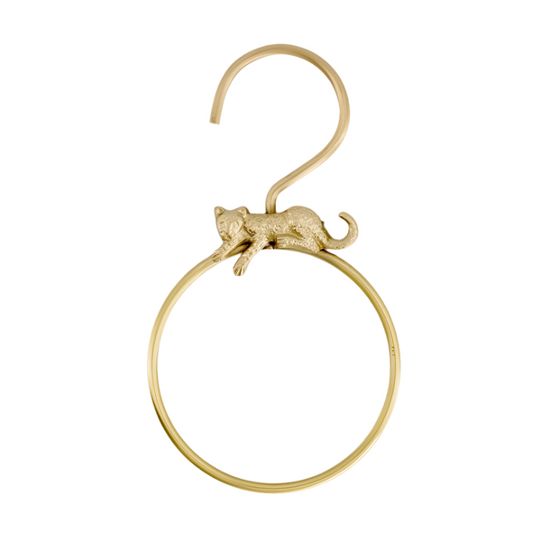 Doing Goods Jenna Leopard Round Hanger available at 1love2hugs3kisses ibiza