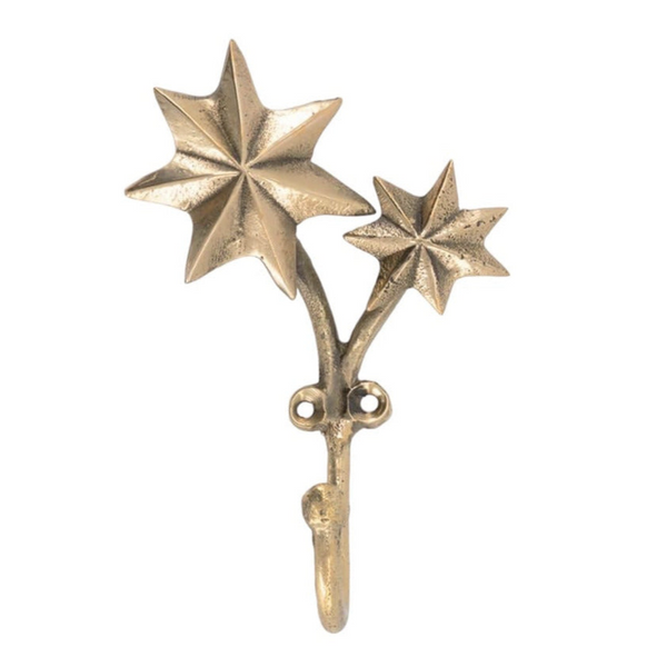 Doing Goods Oda Shooting Star Hook Brass available at 1love2hugs3kisses ibiza