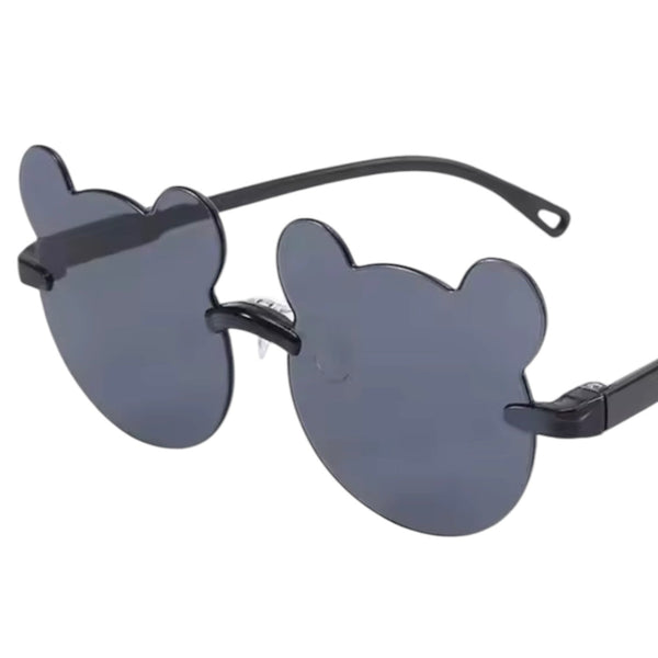 Kids Bear Sunglasses – Smokey Black Available at 1love2hugs3kisses Ibiza