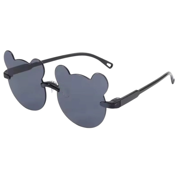 Kids Bear Sunglasses – Smokey Black Available at 1love2hugs3kisses Ibiza