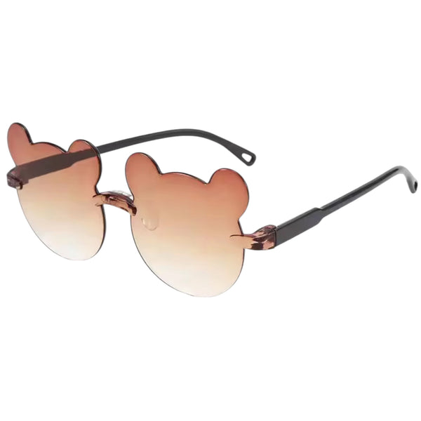 Kids Bear Sunglasses – Tea Brown Available at 1love2hugs3kisses Ibiza