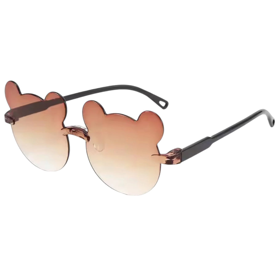 Kids Bear Sunglasses – Tea Brown Available at 1love2hugs3kisses Ibiza