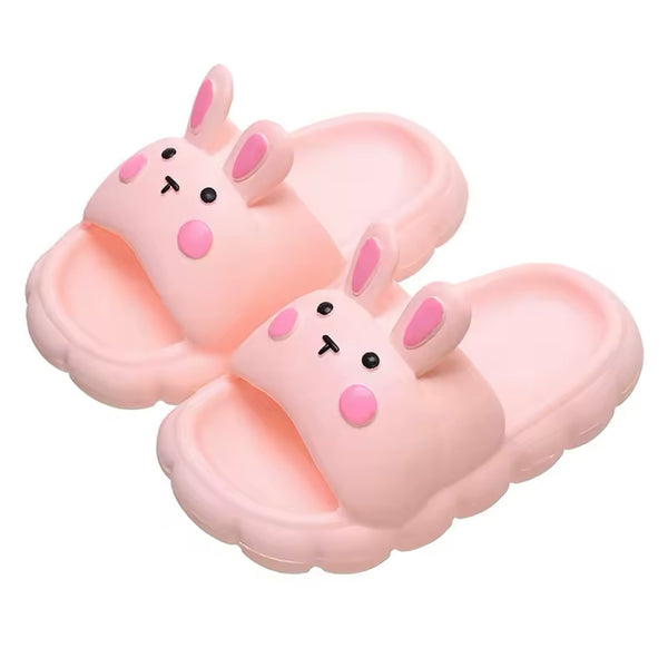 Kids Bunny Slide Sandals Pink available at 1love2hugs3kisses ibiza