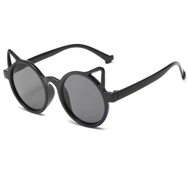 Kids Cat Sunglasses - Black available at 1love2hugs3kisses ibiza