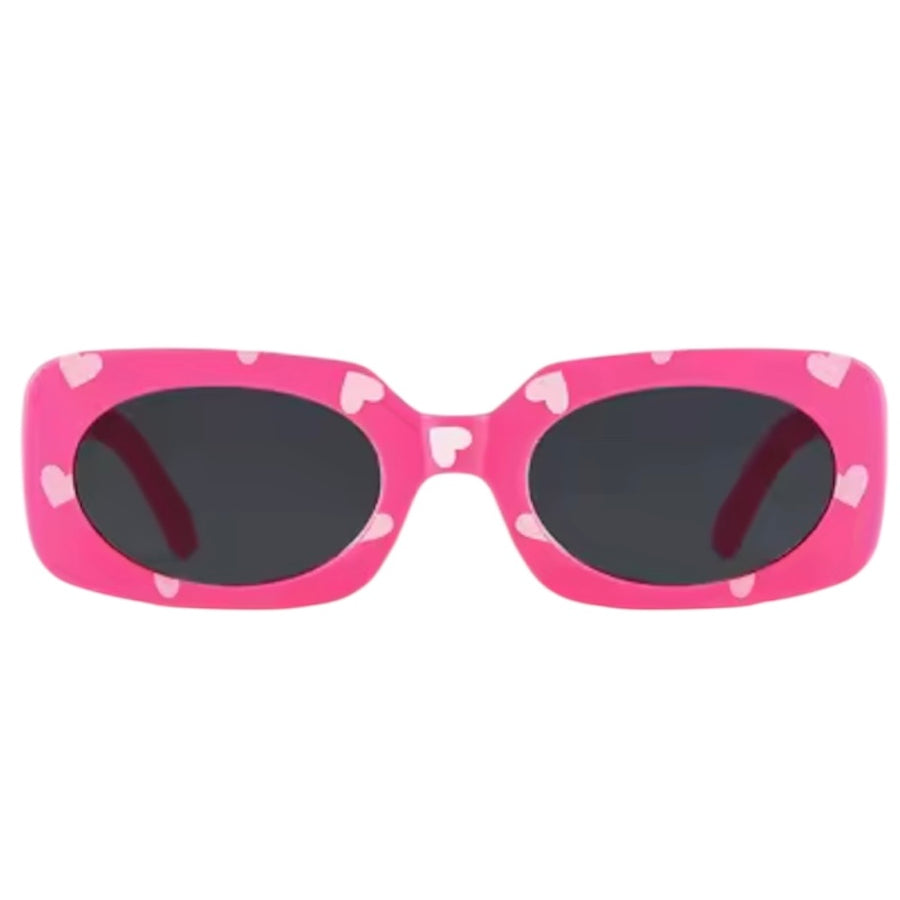Kids Heart Print Sunglasses – Pink available at 1love2hugs3kisses ibiza