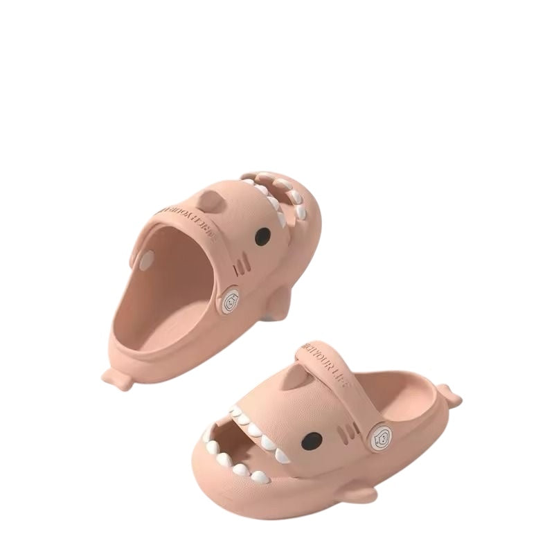 Kids Sliders Shark Pink available at 1love2hugs3kisses ibiza