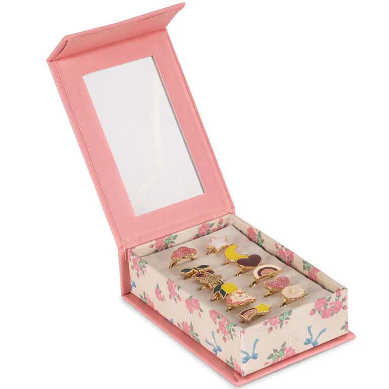 Konges Sløjd 12 Pack Ring Set - Multi Color at 1Love2Hugs3Kisses ibiza 