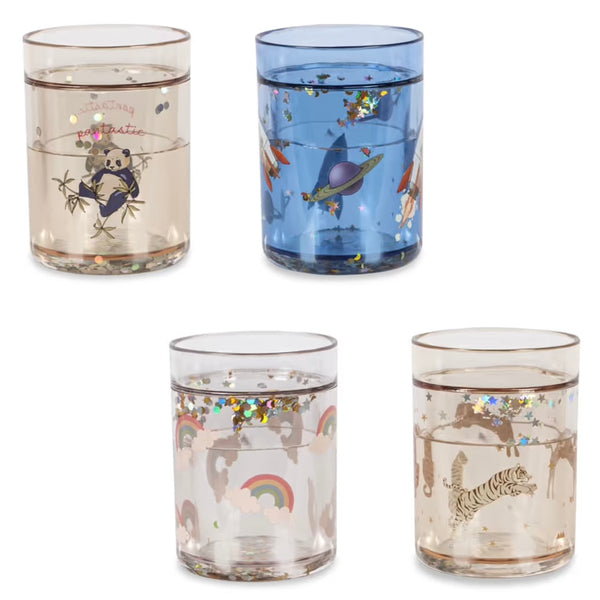 Konges Sløjd 4 Pack Glitter Cups - Multi available at 1love2hugs3kisses ibiza