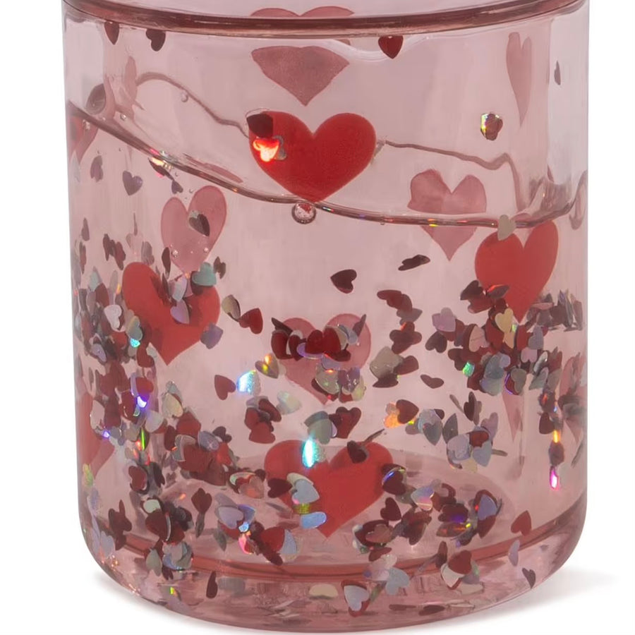Konges Slojd 4 Pack Glitter Cups Pink Mix – reusable kids drinking cups from 1Love 2Hugs 3Kisses Ibiza