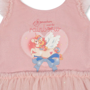 Konges Sløjd Amandine Swimsuit Powder Pink – girls ruffle swimsuit from 1Love 2Hugs 3Kisses Ibiza.