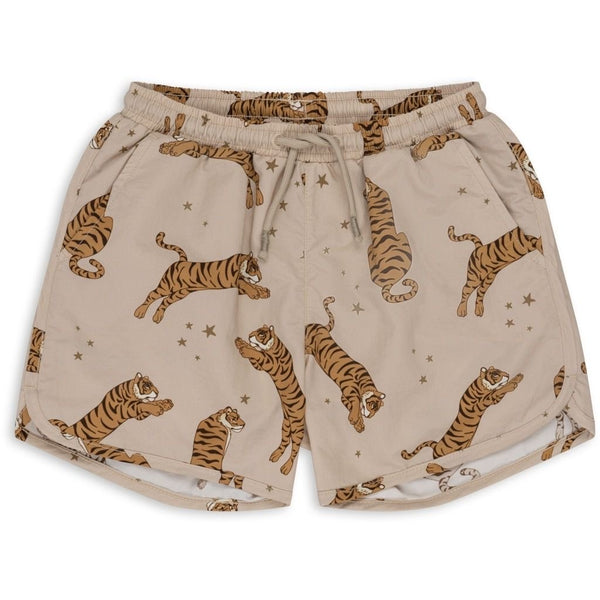 Konges Sløjd Asnou Swim Shorts - Tiger available at 1Love2Hugs3Kisses ibiza 
