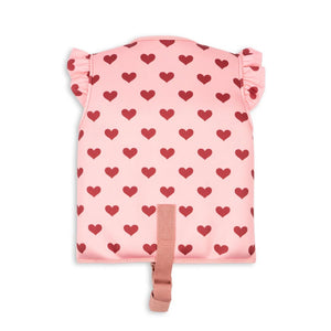 Konges Sløjd Avery Swim Vest Amour Pink – kids float vest for safe and stylish swimming, available at 1Love 2Hugs 3Kisses Ibiza.