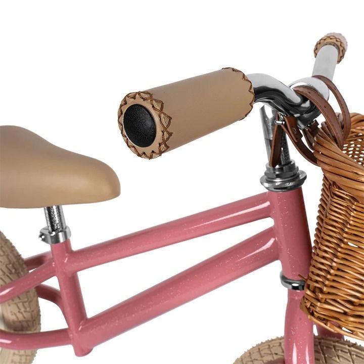Konges Sløjd Balance Bicycle Glitter - Sparkling Rose at 1love2hugs3kisses ibiza