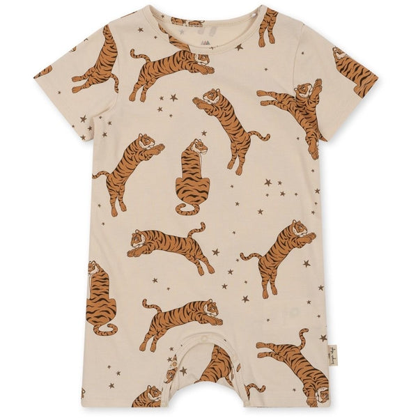 Konges Sløjd Basic Romper - Tiger Sand available at 1Love2Hugs3Kisses ibiza 