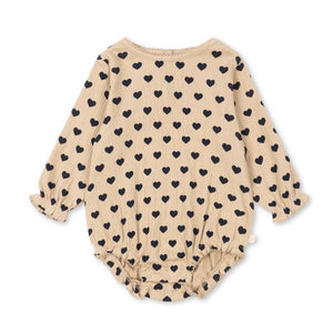 Konges Slojd Chleo Romper Coeur Eclipse - Baby Romper from 1love2hugs3kisses Ibiza 