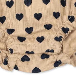 Konges Slojd Chleo Romper Coeur Eclipse - Baby Romper from 1love2hugs3kisses Ibiza 